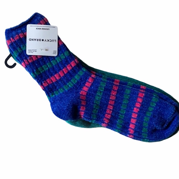 LAST SET - NEW Lucky Brand lounge socks 2 pairs - Picture 2 of 6